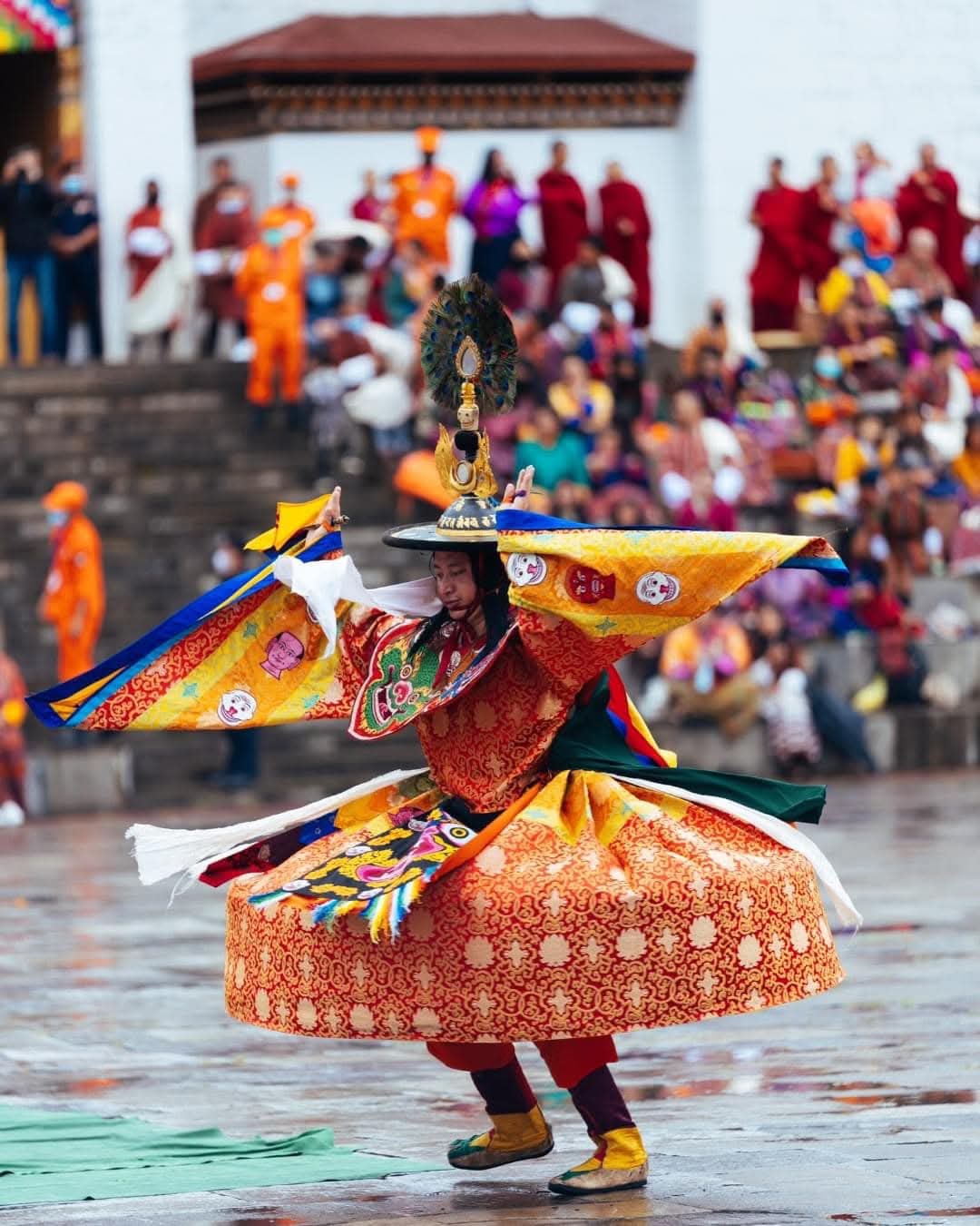 Scenic view of Paro Valley - Highlight od 2 night 3 days Bhutan trip from Nepal