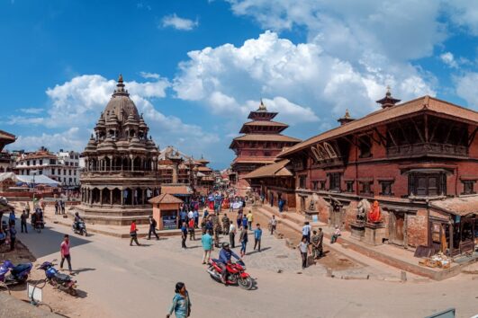 Free walk in Kathmandu